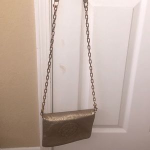 Gold Tory Burch crossbody